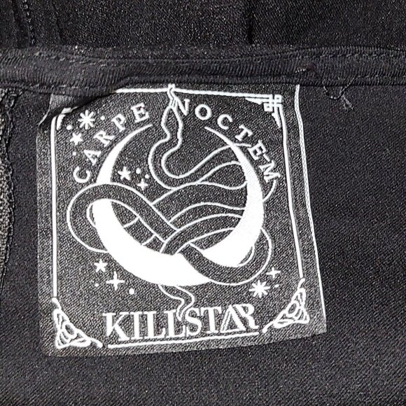 KILLSTAR Psy-Ops Plus Halter Dress - Picture 4 of 7